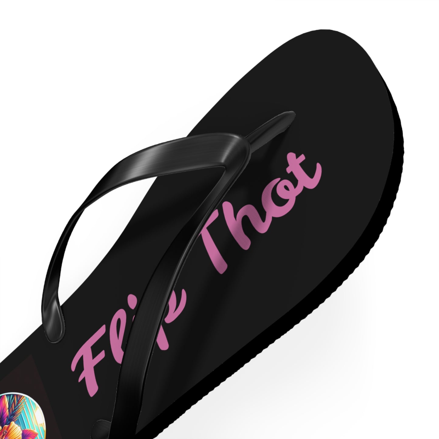 Colorful Floral Flip Flops - Summer Vibes & Fun Fashion