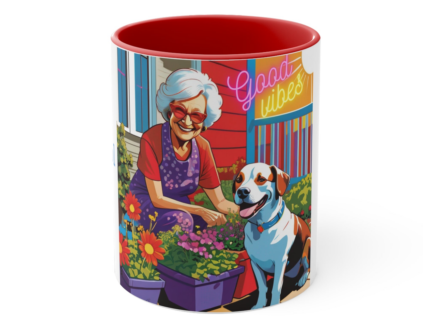 Olds Cool Good Vibes Senior Accent Coffee Mug, 11oz