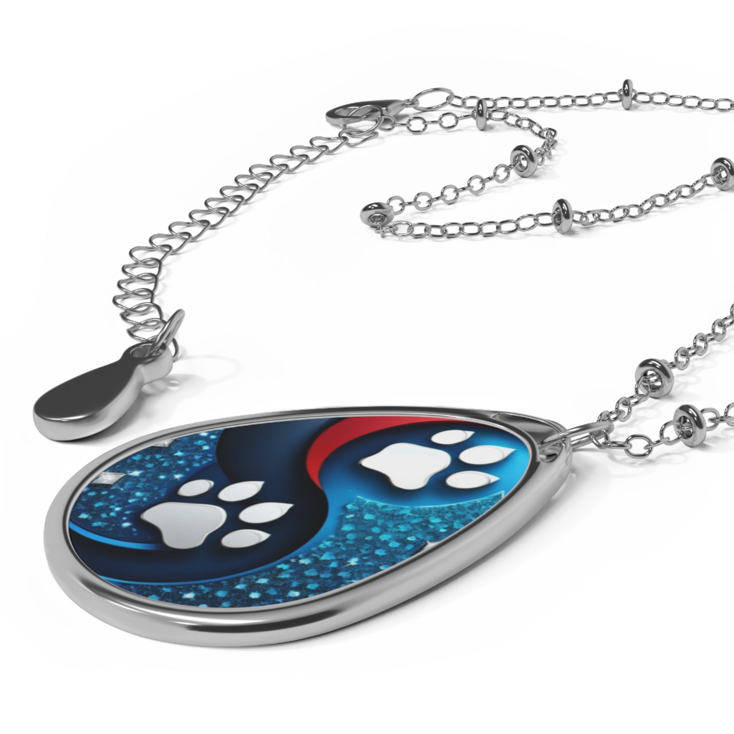 Dog Mom Matching pendant and dog tag