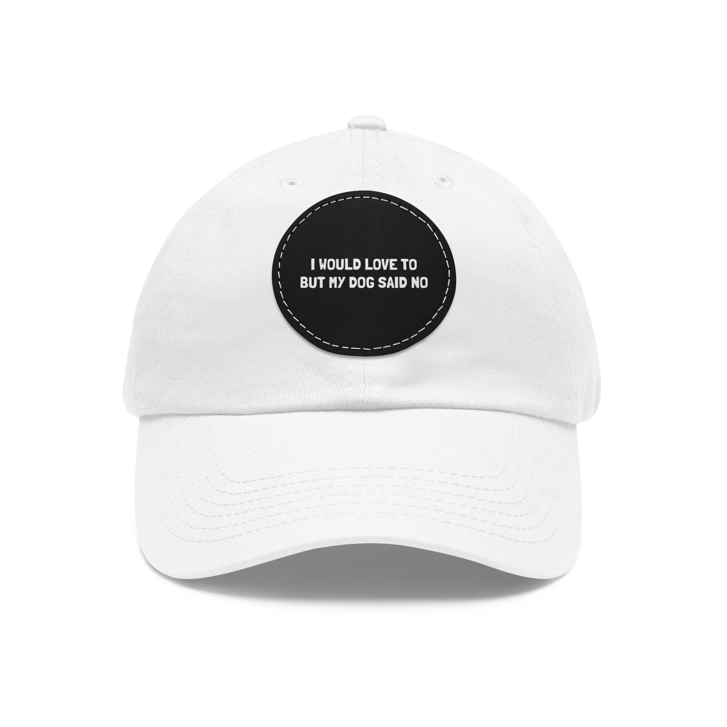 Unisex Cap Black, My Dog Said No Logo