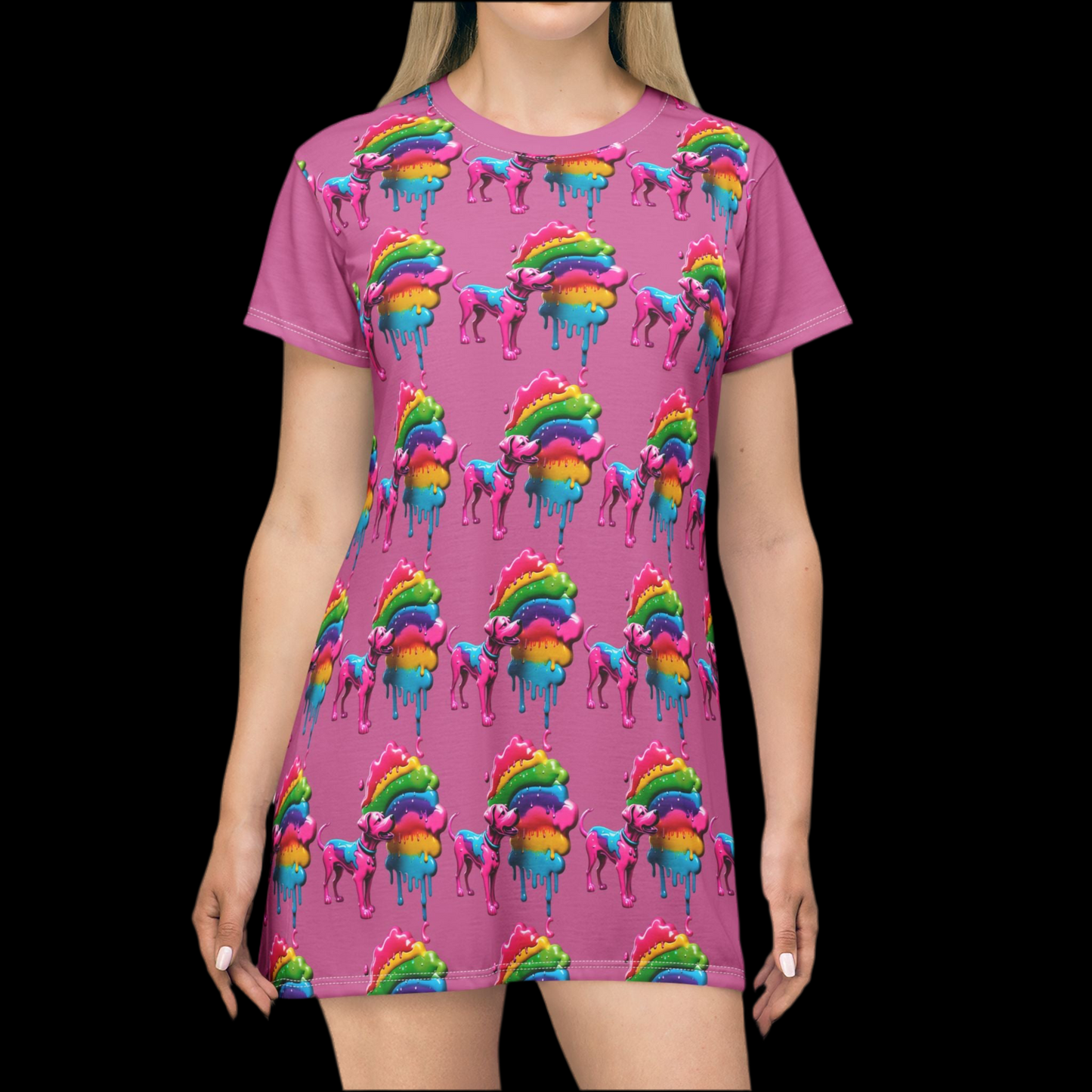 T-Shirt Dress (AOP)