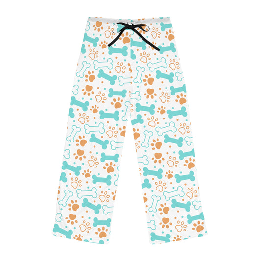 Women's Pajama Pants, Corgi, Jinxydog bones